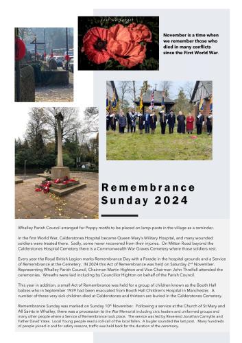 Remembrance Sunday 2024